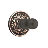 Emtek 2608 Brass Single Hook Post