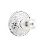 Emtek 2608 Brass Single Hook Post