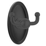 Emtek 2609 Brass Double Hook with Rosette