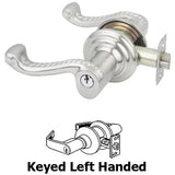 Emtek Rope Keyed Door Lever - 5100