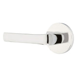 Emtek Privacy Spencer Right Handed Lever with Disk Rose