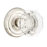 Emtek 8050 GLASS - Knobsets With Regular Rosette Dummy, Pair