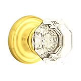 Emtek 8050 GLASS - Knobsets With Regular Rosette Dummy, Pair