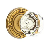 Emtek 8107 GLASS - Knobsets With Ribbon & Reed Rosette Passage Set