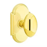 Emtek 8108 DESIGNER BRASS - Knobsets With #8 Rosette Passage Set
