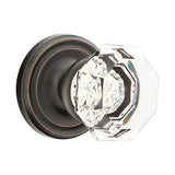 Emtek 8100 GLASS - Knobsets With Regular Rosette Passage Set