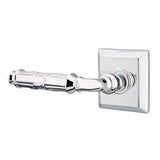 Emtek Ribbon & Reed Lever with Quincy Rosette - E647