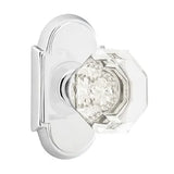 Emtek 8208 GLASS - Knobsets With #8 Rosette Privacy Set
