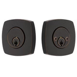 Emtek 8326 Urban Modern Deadbolt - Brass - Double Cylinder