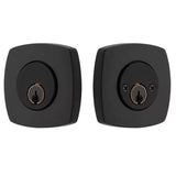 Emtek 8326 Urban Modern Deadbolt - Brass - Double Cylinder