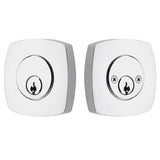Emtek 8326 Urban Modern Deadbolt - Brass - Double Cylinder