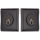 Emtek 8375 Neos Deadbolt - Modern Brass - Double Cylinder