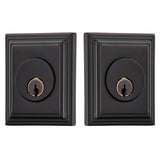 Emtek 8379 Wilshire Deadbolt - Classic Brass - Double Cylinder