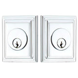 Emtek 8379 Wilshire Deadbolt - Classic Brass - Double Cylinder