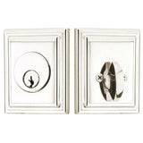 Emtek 8479 Wilshire Deadbolt - Classic Brass - Single Cylinder