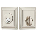 Emtek 8479 Wilshire Deadbolt - Classic Brass - Single Cylinder