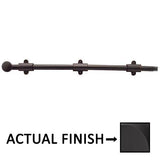 Emtek 8513 18 Inch Surface Bolt with 3 Strike Plates