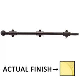 Emtek 8513 18 Inch Surface Bolt with 3 Strike Plates