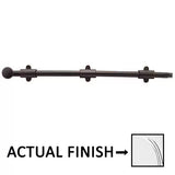 Emtek 8513 18 Inch Surface Bolt with 3 Strike Plates