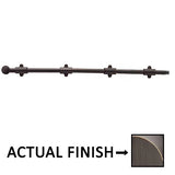 Emtek 8514 24 Inch Surface Bolt with 3 Strike Plates