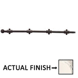 Emtek 8514 24 Inch Surface Bolt with 3 Strike Plates