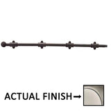 Emtek 8514 24 Inch Surface Bolt with 3 Strike Plates