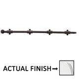 Emtek 8514 24 Inch Surface Bolt with 3 Strike Plates