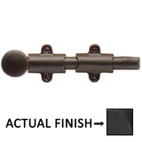 Emtek 8515 8 Inch Surface Bolt with 3 Strike Plates