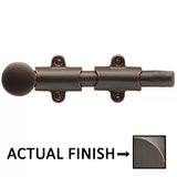 Emtek 8515 8 Inch Surface Bolt with 3 Strike Plates