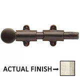 Emtek 8515 8 Inch Surface Bolt with 3 Strike Plates