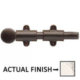 Emtek 8515 8 Inch Surface Bolt with 3 Strike Plates