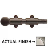 Emtek 8515 8 Inch Surface Bolt with 3 Strike Plates