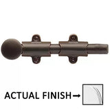 Emtek 8515 8 Inch Surface Bolt with 3 Strike Plates