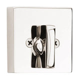 Emtek 8569 Square Single Sided Deadbolt - Brass