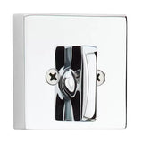 Emtek 8569 Square Single Sided Deadbolt - Brass