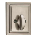 Emtek 8579 Wilshire Single Sided Deadbolt - Brass