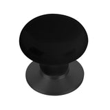 Emtek Ebony 1 3/4 Inch Porcelain Wardrobe Knob - 86033