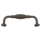 Emtek 86221 Bronze Fluted 6 Inch C-to-C Fixed Pull