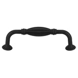 Emtek 86223 Bronze Fluted 10 Inch C-to-C Fixed Pull