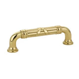Emtek 86283 3 Inch Ribbon & Reed Fixed Drawer Pull