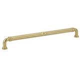 Emtek 86287 10 Inch Ribbon & Reed Fixed Drawer Pull