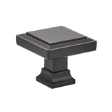 Emtek Geometric Square 1 5/8 Inch Cabinet Knob - 86296