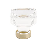 Emtek Lido 1 3/8 Inch Cabinet Knob - Clear - 86403