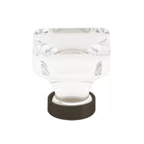 Emtek Lido 1 5/8 Inch Cabinet Knob - Clear - 86404