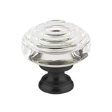 Emtek Deco 1 1/4 Inch Crystal Knob - 86563