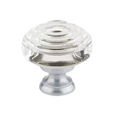 Emtek Deco 1 1/4 Inch Crystal Knob - 86563
