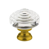 Emtek Deco 1 1/4 Inch Crystal Knob - 86563