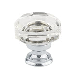Emtek Lowell 1 3/8 Inch Crystal Knob - 86571
