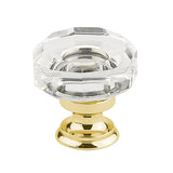 Emtek Lowell 1 3/8 Inch Crystal Knob - 86571