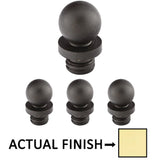 Ball Tip Sets for Emtek Solid Brass 4 1/2 Inch Door Hinges - 97305